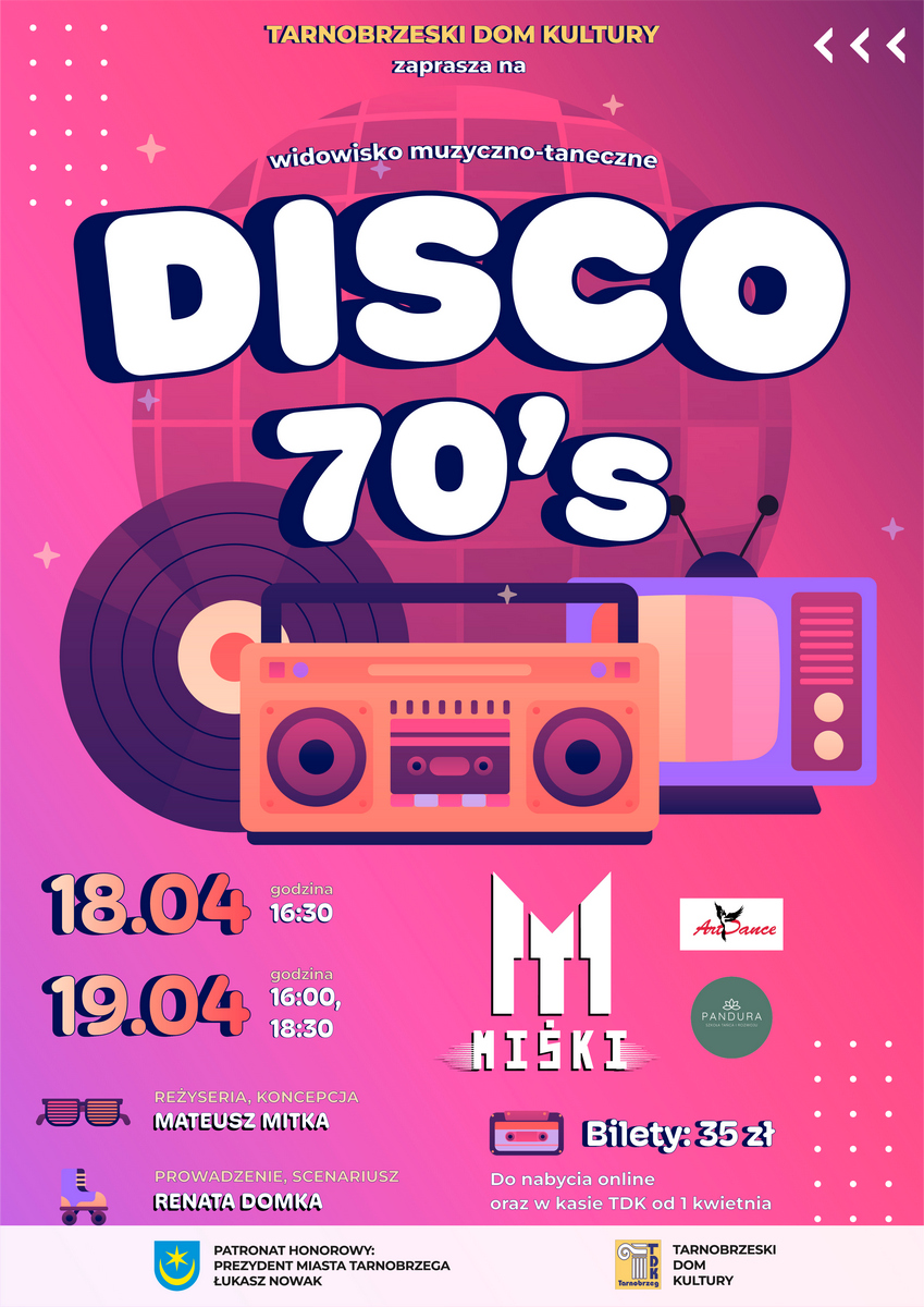 Cekiny, koturny, róż i blask… Czas na Disco!
